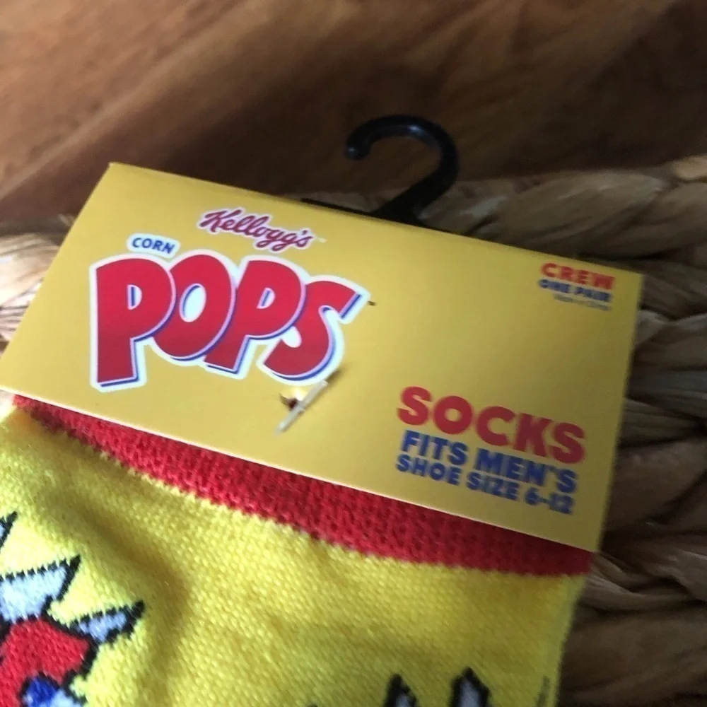 Kellogg’s Corn Pops crew socks